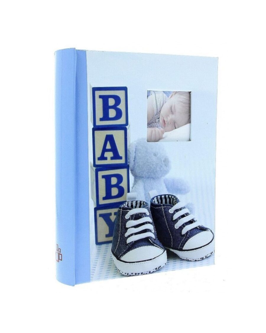 Фотоальбом дитячий Gedeon Glow blue baby на 200 фото