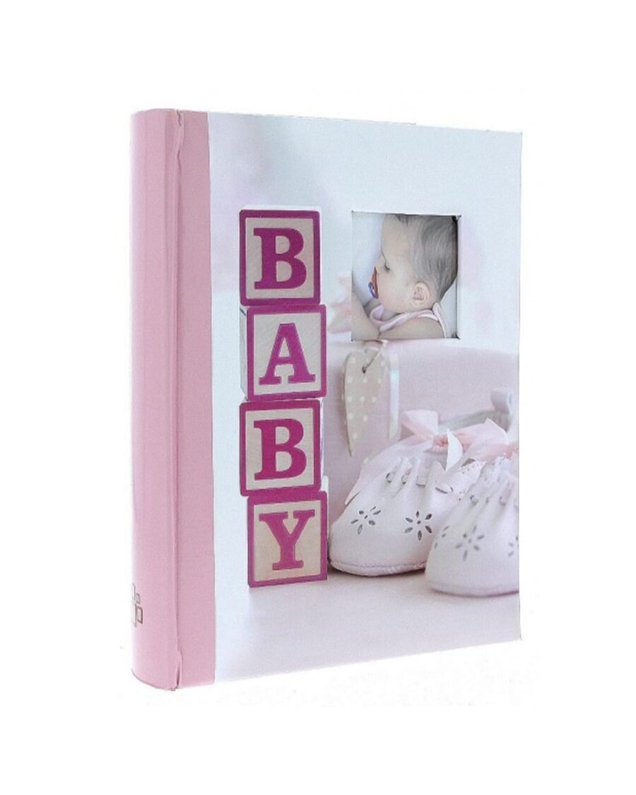 Фотоальбом дитячий Gedeon Glow pink baby на 200 фото