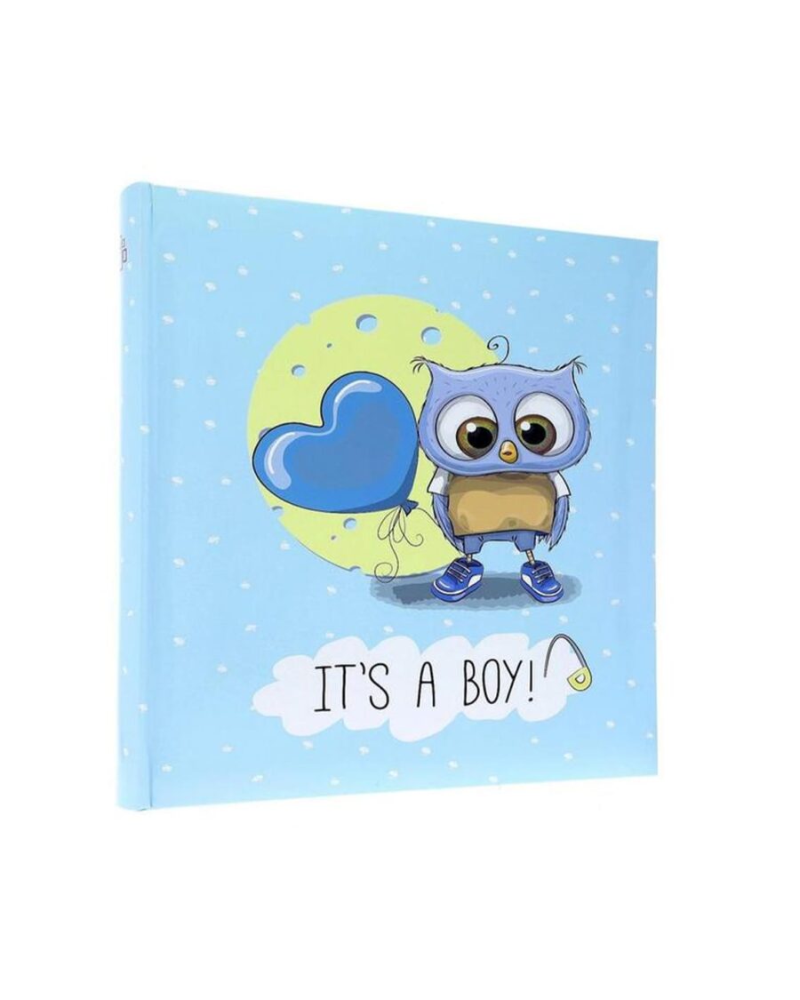 Дитячий фотоальбом Gedeon OWL BLUE – «It’s a Boy!»