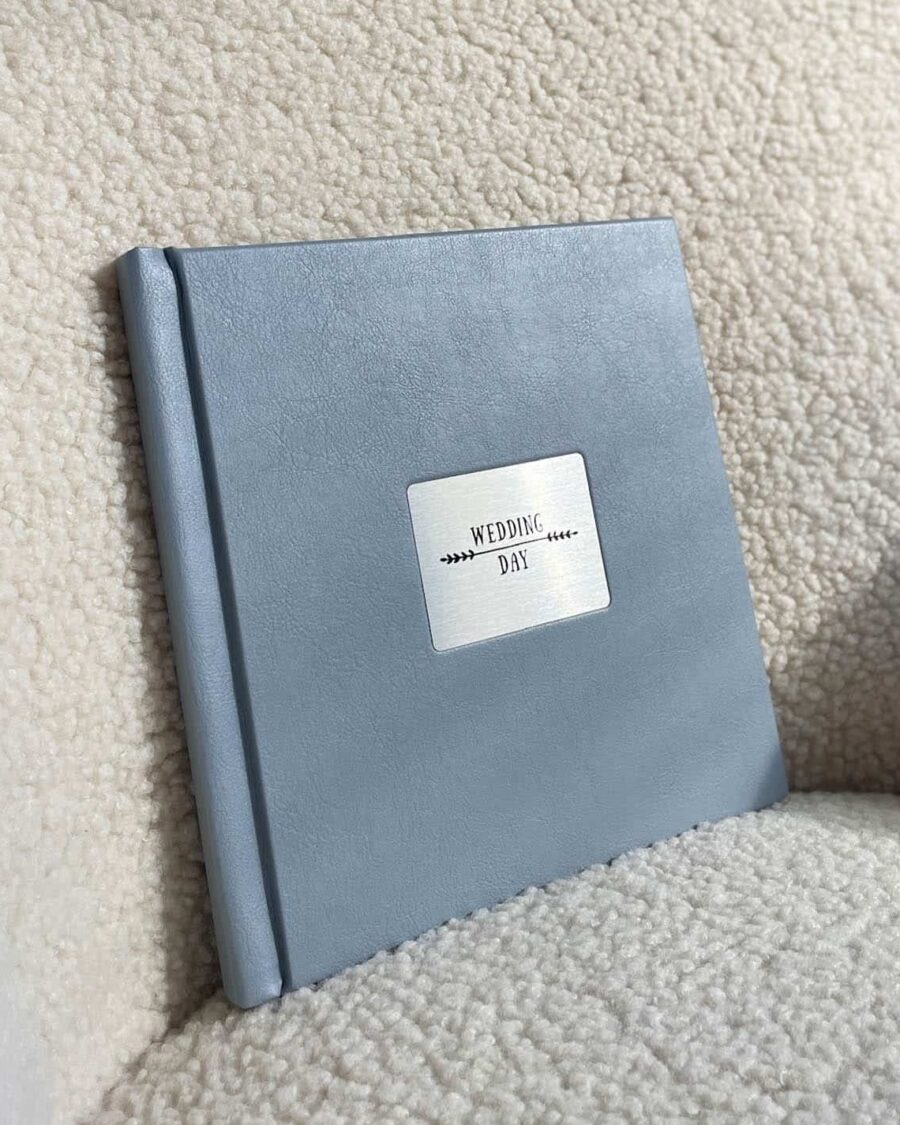 Фотокнига SlimBook з обкладинкою з тканини та шильдом