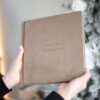 Фотокнига SlimBook з обкладинкою з велюру з гравіюванням