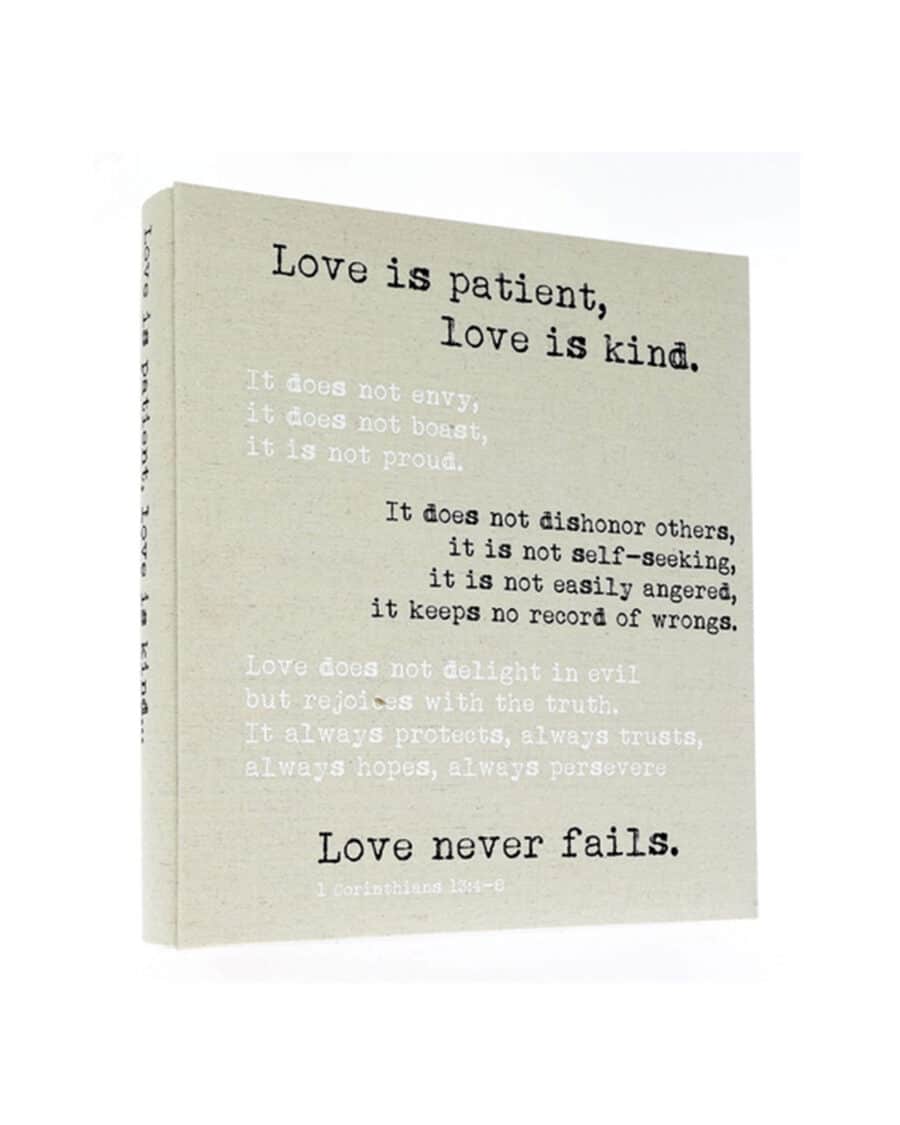 Фотоальбом на 500 фото Gedeon SB46500 ART124 Love Never Fails