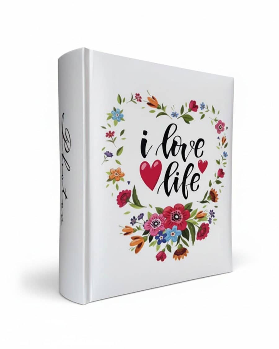 Фотоальбом на 200 фото Poldom BB-10x15 Dena I Love Life (Ламінований картон)