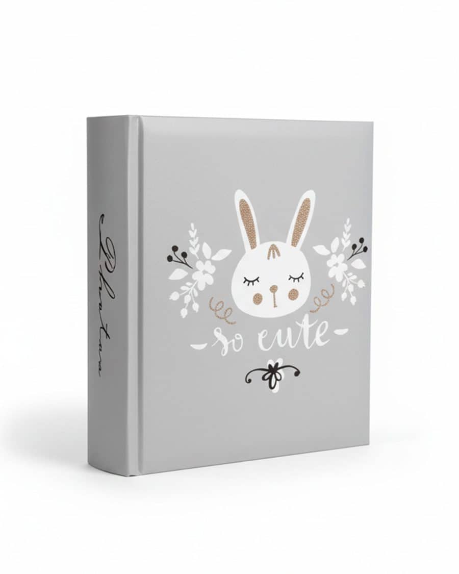 Фотоальбом на 200 фото Poldom BB-10x15 Riko So Cute Rabbit (Ламінований картон)