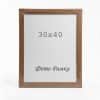 Фоторамка класична (колір дерева, 30×40 см)